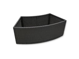 Accessoires Spa Habillage spa rond en rotin brun 200 cm Bestway 4