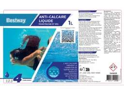 Accessoires Piscine Anti-Calcaire Liquide Flacon 1L Bestway 4