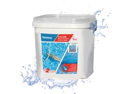Accessoires Piscine Chlore Multiactions - Galets 200G Seau De 5Kg Bestway 1