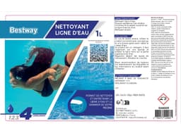 Accessoires Piscine Nettoyant Ligne D'Eau 1 Litre Bestway 5