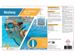 Accessoires Piscine Ph Moins Liquide 1 L Bestway 5
