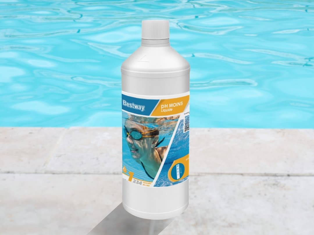 Accessoires Piscine Ph Moins Liquide 1 L Bestway 3