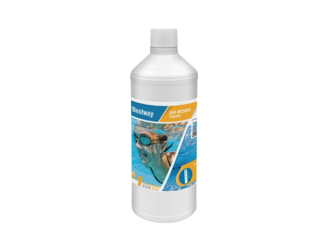 Accessoires Piscine Ph Moins Liquide 1 L Bestway 2