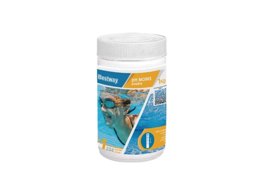 Accessoires Piscine Ph Moins 1Kg Poudre Bestway 2