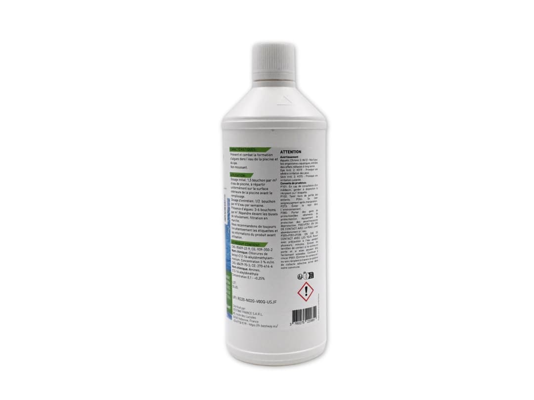 Accessoires Piscine Anti-Algues Preventif 1 Litre Bestway 4