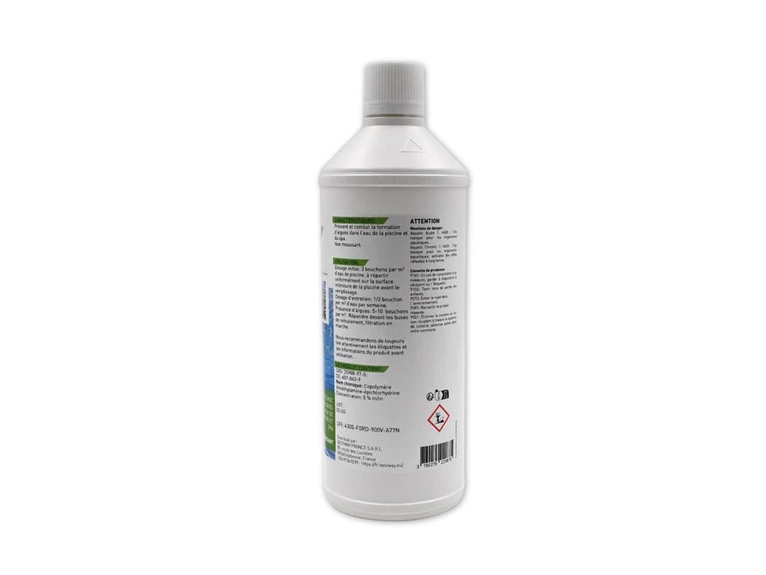 Accessoires Piscine Anti-Algues Curatif  1 Litre Bestway 4