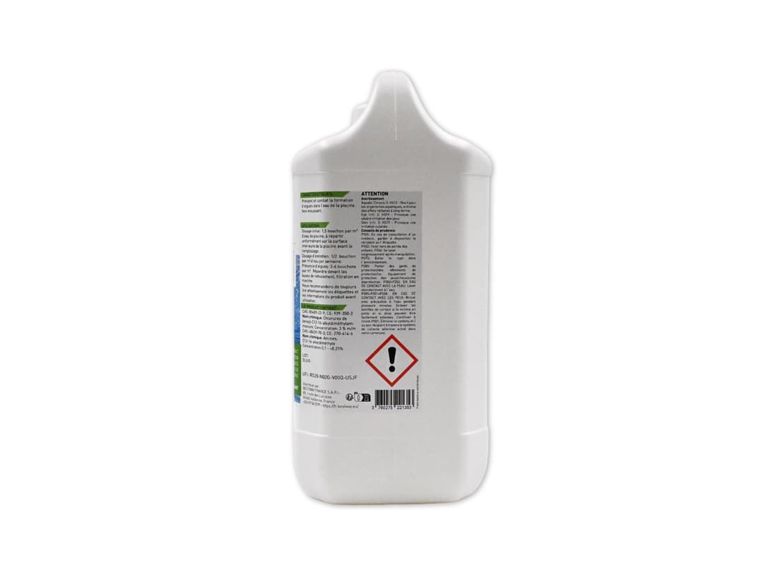 Accessoires Piscine Anti-Algues Preventif 5 Litres Bestway 5