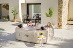 Spa Gonflable Spa gonflable carré Rome Smart AirJet EnergySense 5 - 7 places Bestway 5