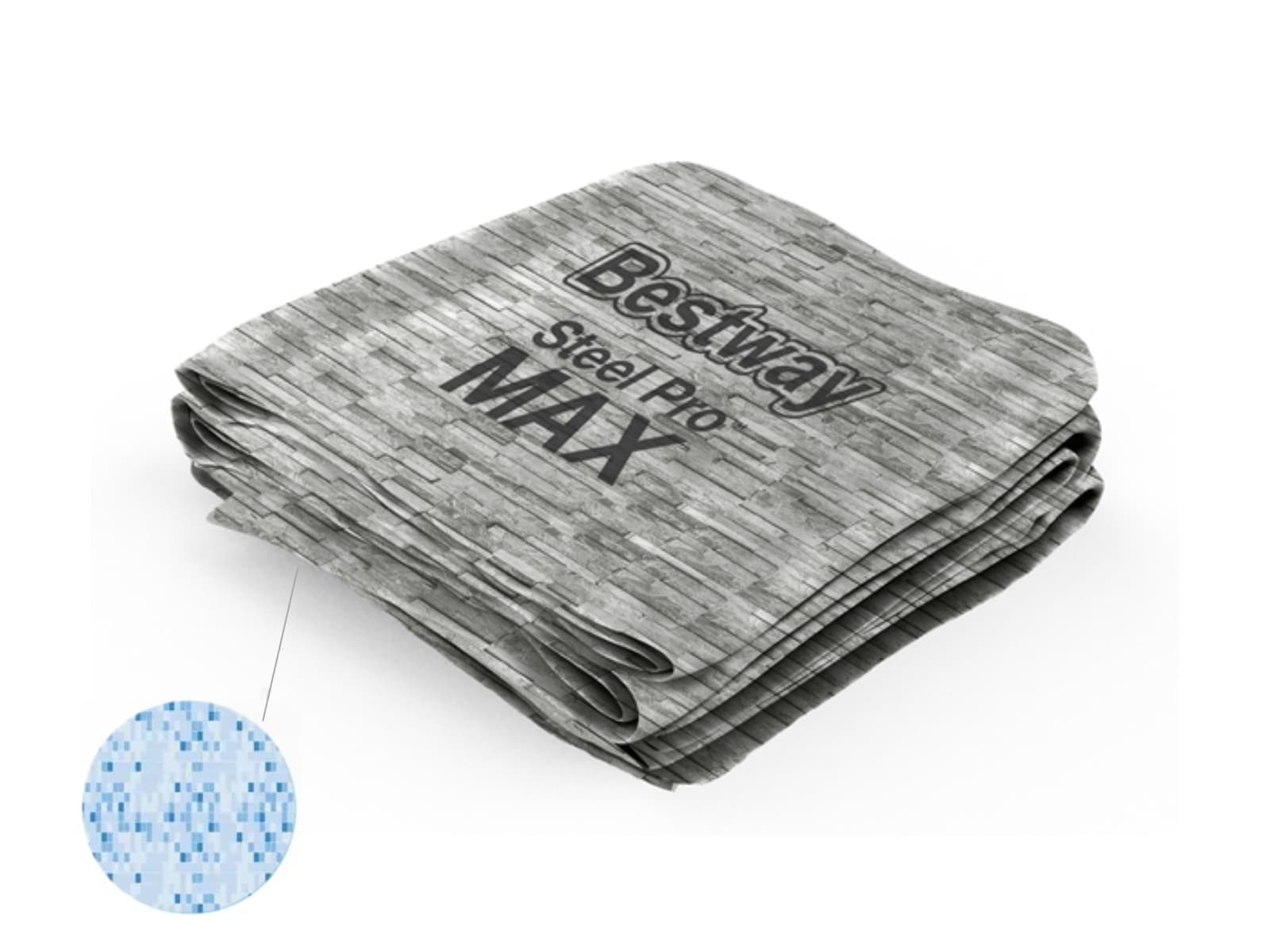 Pièces Détachées Liner pour piscine Steel Pro MAX™ Bestway® 5.49m x 1.22m Bestway 1