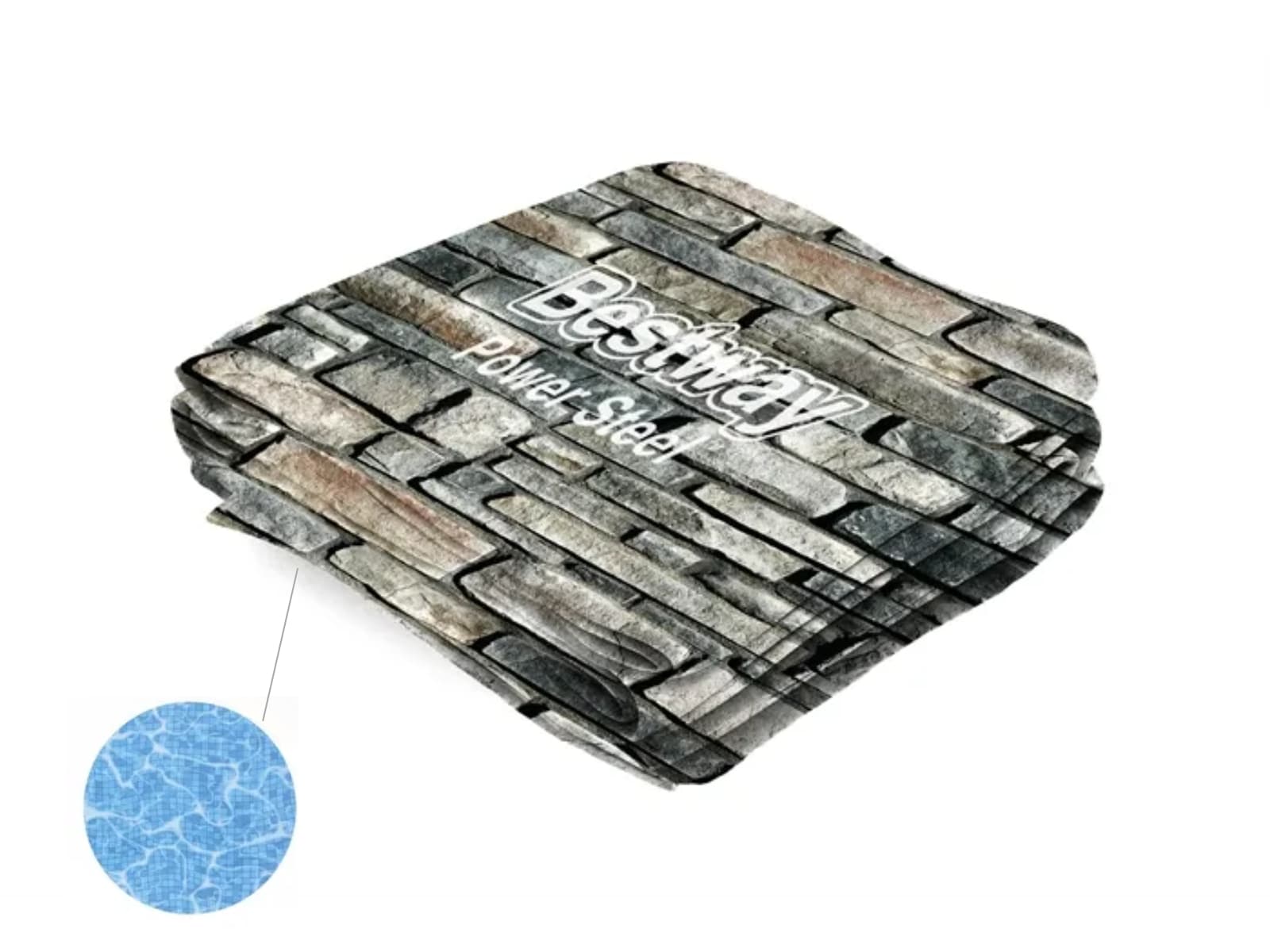 Pièces Détachées Liner pour piscine Power Steel™ Bestway® 6.71 m x 1.32 m Bestway 1