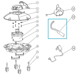 Pièces Détachées Crochet Frisbee 12702 Bestway 3