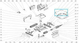 Pièces Détachées LED complet pour robot RAPTOR 58481 Bestway 2