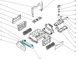 Pièces Détachées Courroie T10-94 pour robot CLEAN O² 18265 Bestway 2
