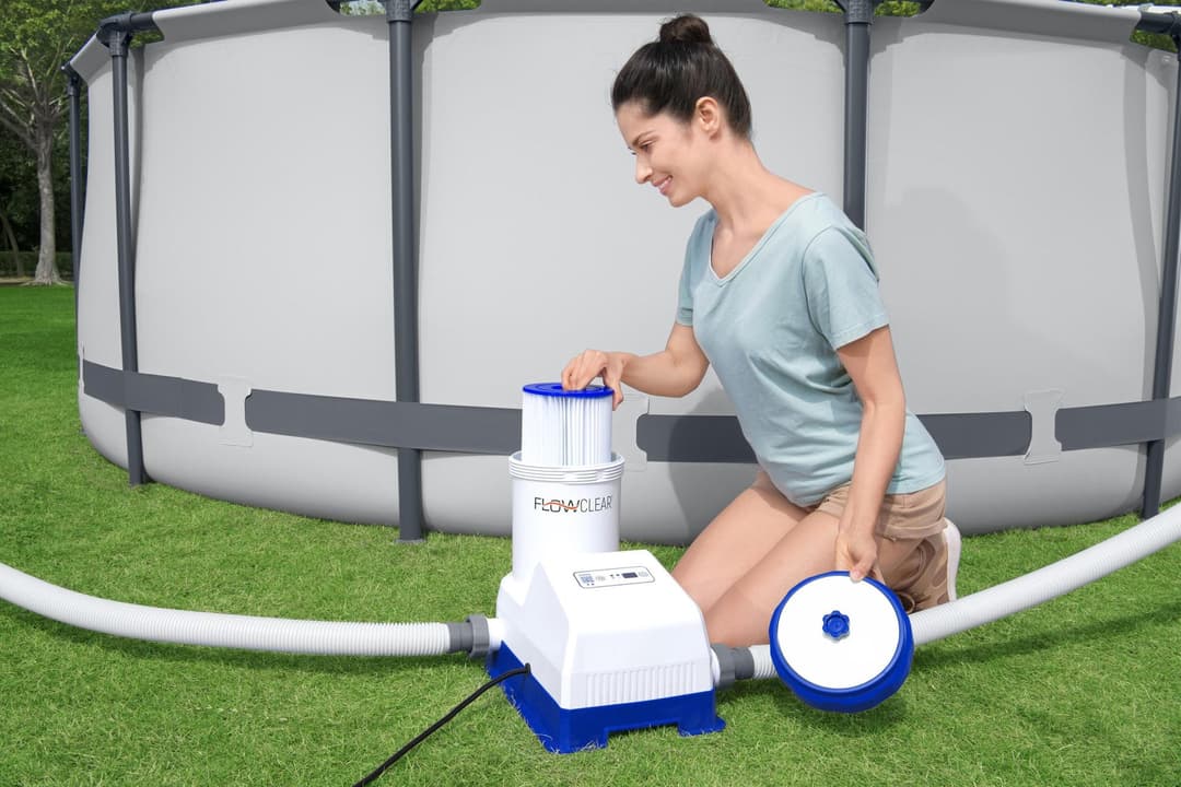 Accessoires Piscine Pompe de filtration tactile intelligente, 7570 L/h, contrôle via application Bestway Smart Hub™ Bestway 5