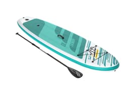 Bateaux, paddle et kayak Paddle SUP gonflable Huaka'i Tech Set Hydro-Force™ 305 x 84 x 12 cm, pompe, sac à dos, leash, pagaie Bestway 1
