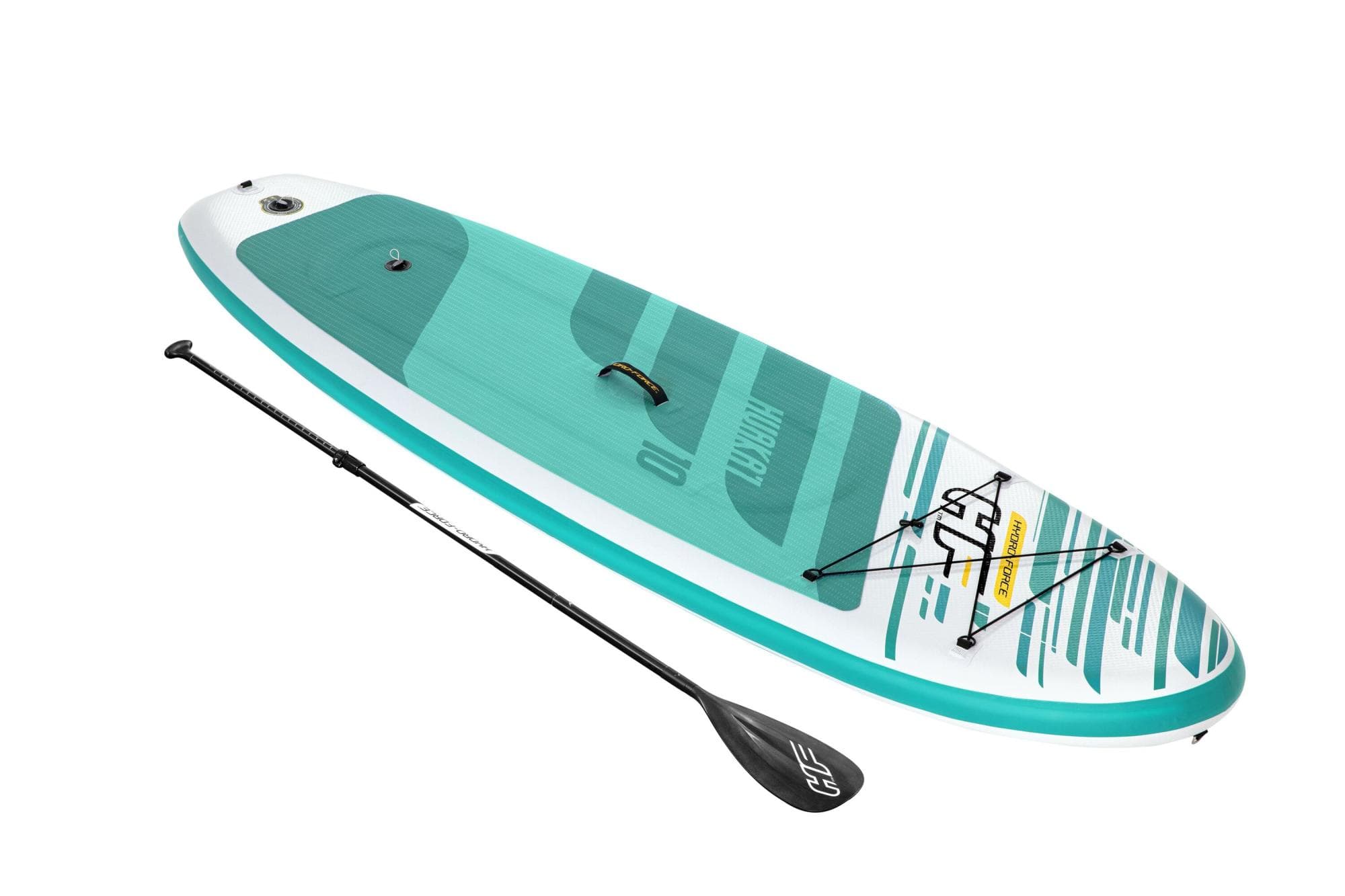 Bateaux, paddle et kayak Paddle SUP gonflable Huaka'i Tech Set Hydro-Force™ 305 x 84 x 12 cm, pompe, sac à dos, leash, pagaie Bestway 1