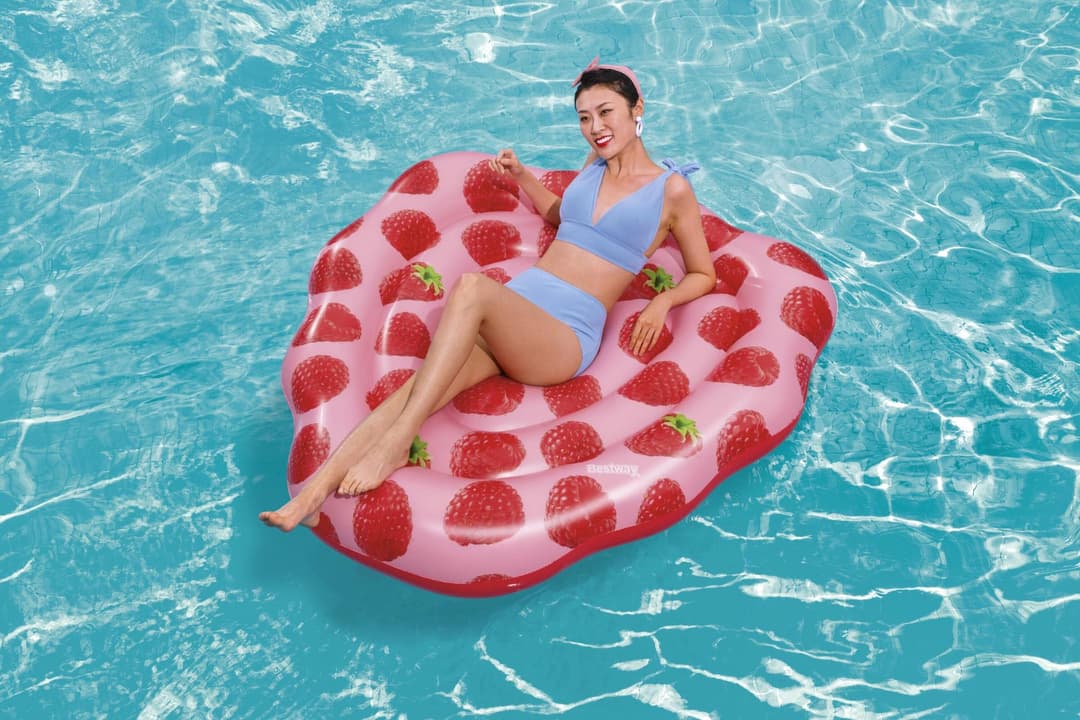 Jeux d'extérieur et trampoline Matelas de piscine parfumé à la framboise Scentsational Bestway 3