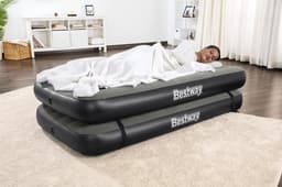 Camping et tente Matelas gonflable 2 places 188 x 99 x 25 cm lits jumeaux 3 en 1 Bestway 2