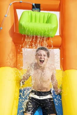 Jeux d'extérieur et trampoline Aire de jeux gonflable avec toboggan, pataugeoire et canon à eau Mont Splashmore H2OGo!™ 435 x 286 x 267 cm Bestway 6