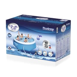 Piscine hors sol Piscine autoportante ronde Fast Set  244 x 66 cm avec filtration Bestway 7