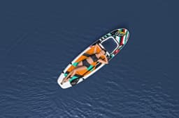 Bateaux, paddle et kayak Paddle SUP gonflable Hydro-Force™ Breeze Panorama, 305 x 84 x 12 cm avec hublot, pagaie, leash, pompe, 1 aileron et sac à dos de transport Bestway 9