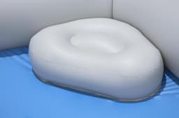 Piscine hors sol Piscine familiale gonflable décor pierre TruPrint™ 2,13 m x 2,06 m x 53 cm avec sièges Bestway 5