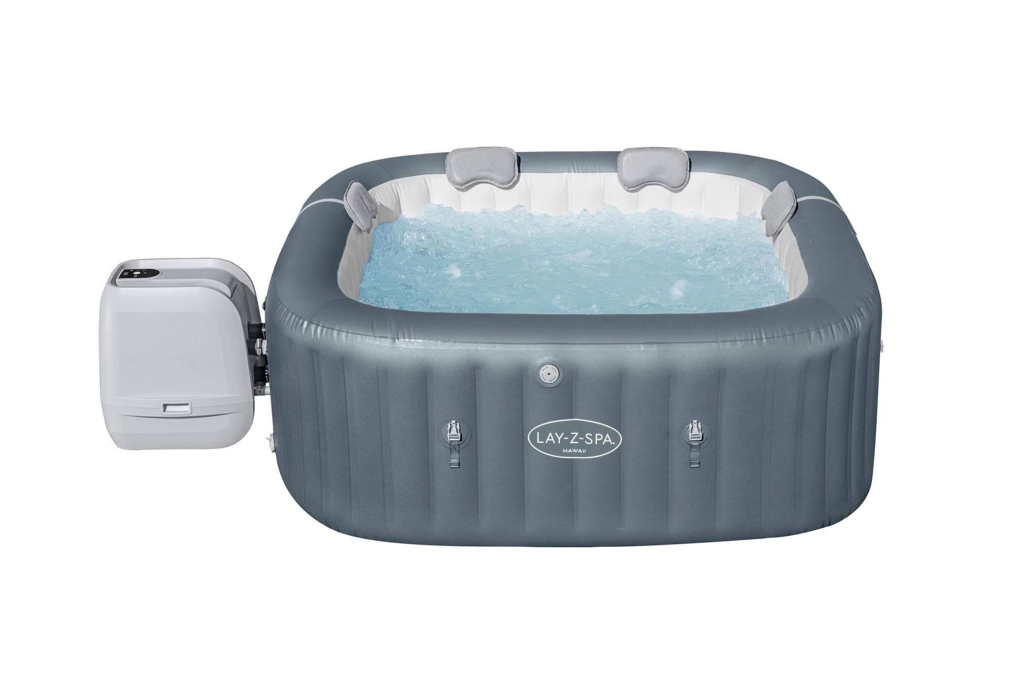 Spa Spa gonflable carré Lay-Z-Spa Hawaii Hydrojet Pro 4 - 6 personnes Bestway 1