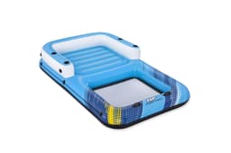 Jeux d'extérieur et trampoline Ile géante Summer Oasis™ 3,05 x 1,86 x 58 cm, 4 adultes (360kg), Inflata-Shield™, 4 porte-gobelets, fond maille filet Bestway 5