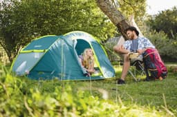Camping et tente Tente de camping 4 places automatique CoolMount 4 240 x 210 x 100 cm Bestway 1