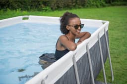 Piscine hors sol Piscine hors sol rectangle sans accessoire Power steel 404x201x100cm Bestway 4
