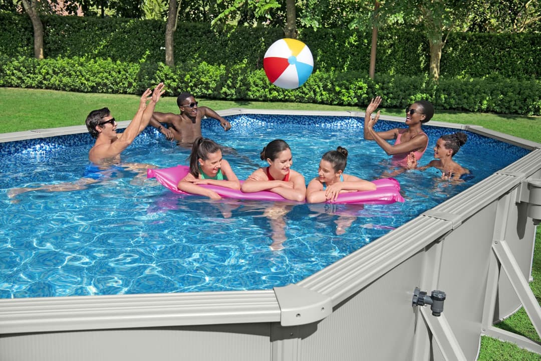 Piscine hors sol Piscine acier hors sol ovale Hydrium 610 x 360 x 120 cm Bestway 4
