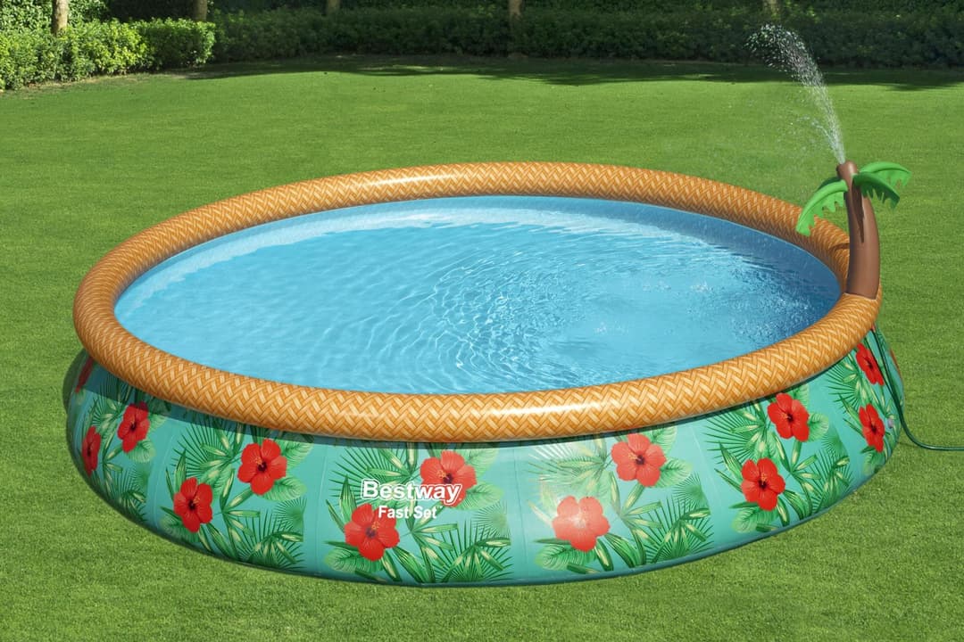 Piscine hors sol Piscine autoportante Fast Set ronde 457 x 84 cm avec filtration Bestway 4