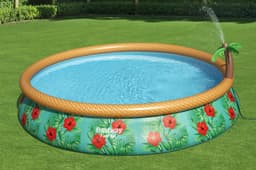 Piscine hors sol Piscine autoportante Fast Set ronde 457 x 84 cm avec filtration Bestway 6