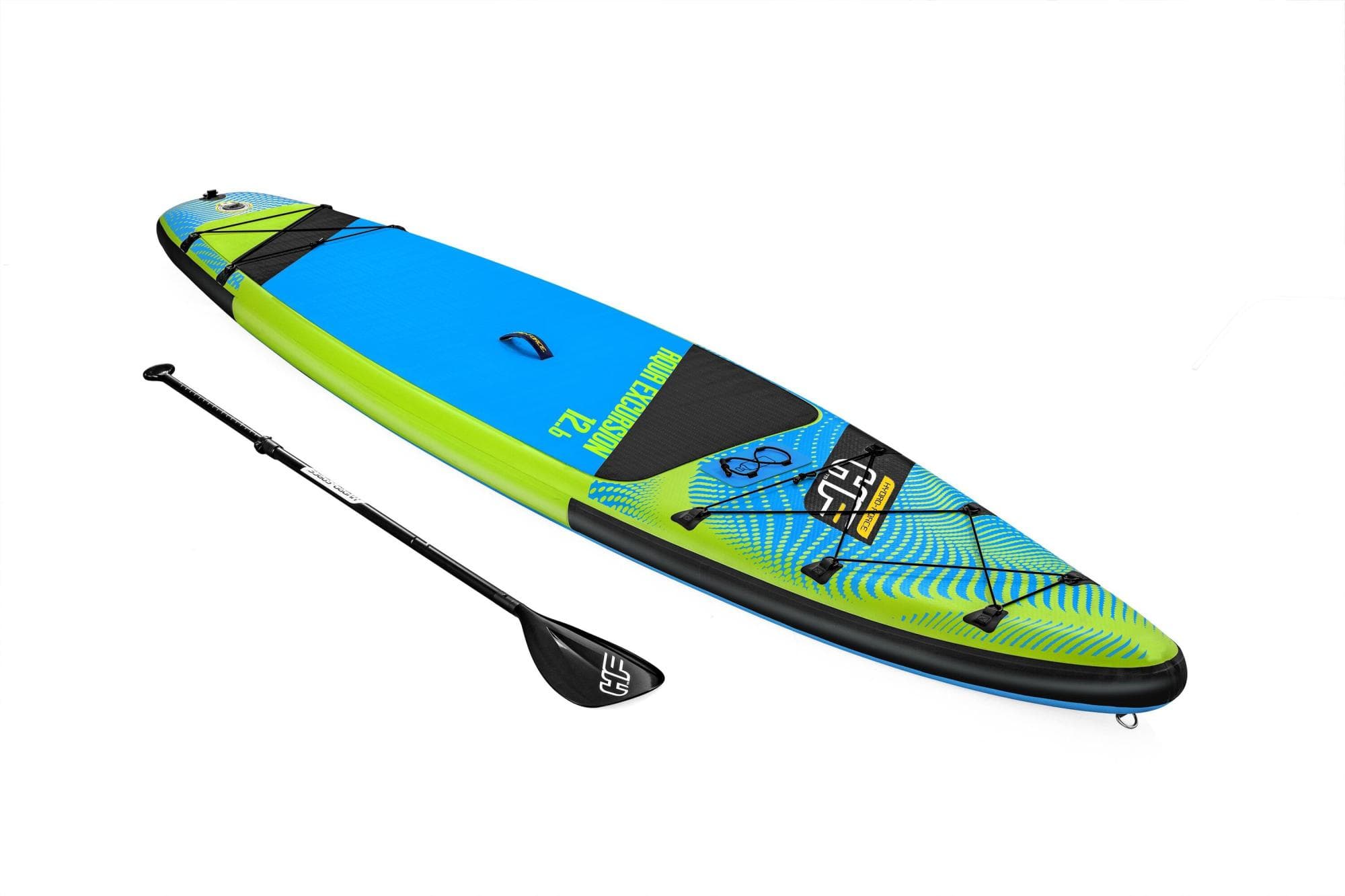 Bateaux, paddle et kayak Paddle SUP Aqua Excursion 381 x 79 x 15 cm, pompe, sac à dos, leash, pagaie Bestway 1