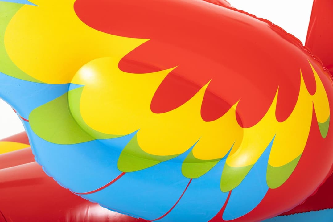 Jeux d'extérieur et trampoline Bouée XXL chevauchable Perroquet 203 x 132 cm Bestway 2