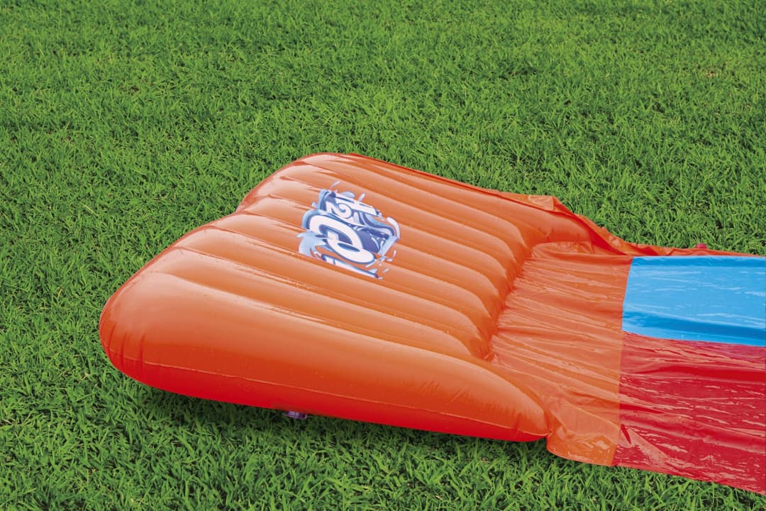 Jeux d'extérieur et trampoline Tapis glissant 2 pistes longueur 549 cm avec rampe d'élan Bestway 5