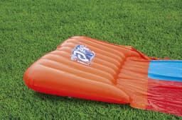 Jeux d'extérieur et trampoline Tapis glissant 2 pistes longueur 549 cm avec rampe d'élan Bestway 5