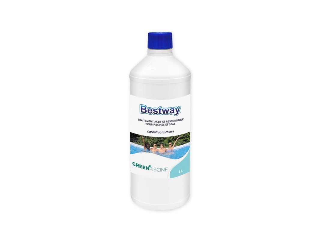 Accessoires Piscine Produit de traitement piscine Greenpiscine 1L Bestway 2