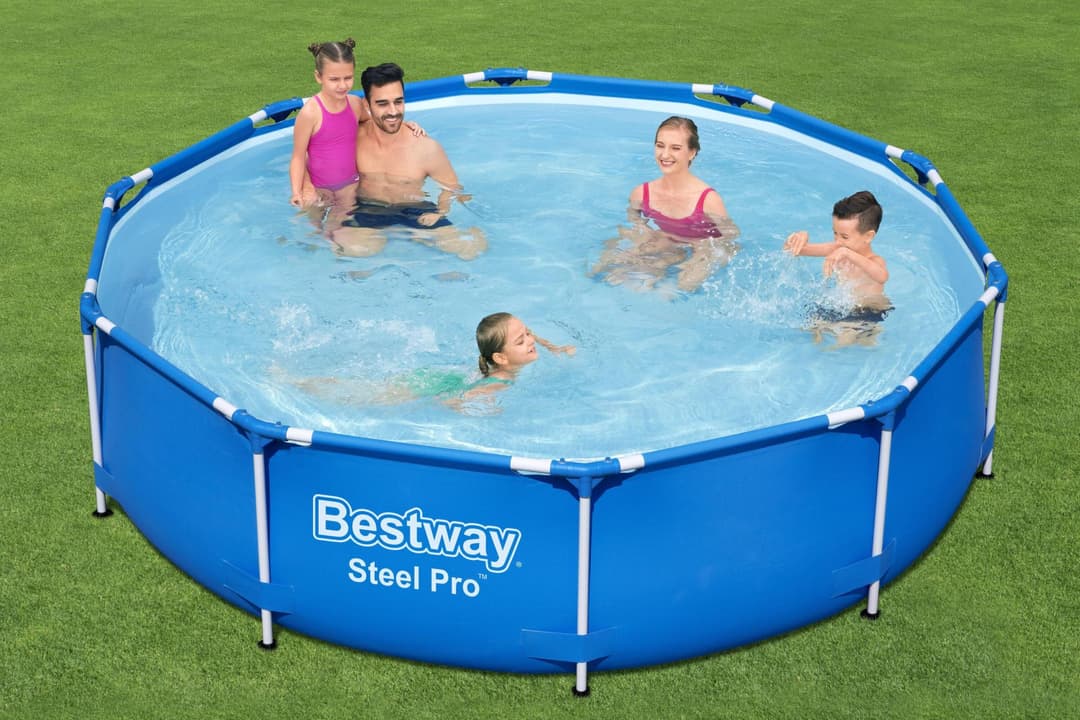 Piscine hors sol Piscine hors sol Steel Pro ronde 305 x 76 cm bleu clair Bestway 2