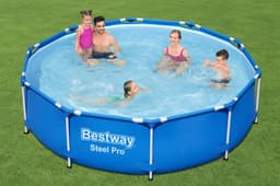 Piscine hors sol Piscine hors sol Steel Pro ronde 305 x 76 cm bleu clair Bestway 2