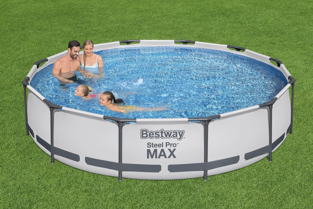 Piscine hors sol Piscine hors sol ronde Steel Pro Max 366 x 76 cm Bestway 2