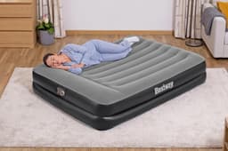 Matelas gonflables Lit gonflable 2 places 203 x 152 x 46cm pompe électrique intégrée Bestway 4