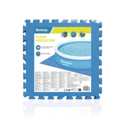 Accessoires Piscine Lot de 9 tapis de protection 50 x 50 cm - bleu Bestway 8