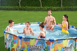 Piscine hors sol Piscine hors sol ronde 305x66 cm Steel Pro Bestway 3