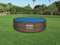 Accessoires Piscine Bâche à bulles ronde Ø 356cm piscine hors sol ronde Ø 366cm ou 396cm Bestway 9