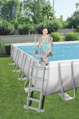 Piscine hors sol Piscine hors sol rectangle Power Steel 956 x 488 x 132 cm Bestway 5