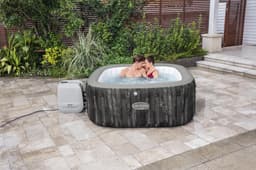 Spa Spa gonflable carré Lay-Z-Spa Majorca Hydrojet Pro 4 - 6 personnes Bestway 9