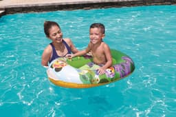 Jeux d'extérieur et trampoline Bateau gonflable enfant 102 x 69 cm Disney Mickey Roadster Bestway 3