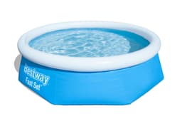 Piscine hors sol Piscine autoportante ronde Fast Set  244 x 66 cm avec filtration Bestway 1