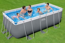 Piscine hors sol Piscine hors sol rectangle 412 x 201 x 122 cm Steel Pro Max Bestway 1